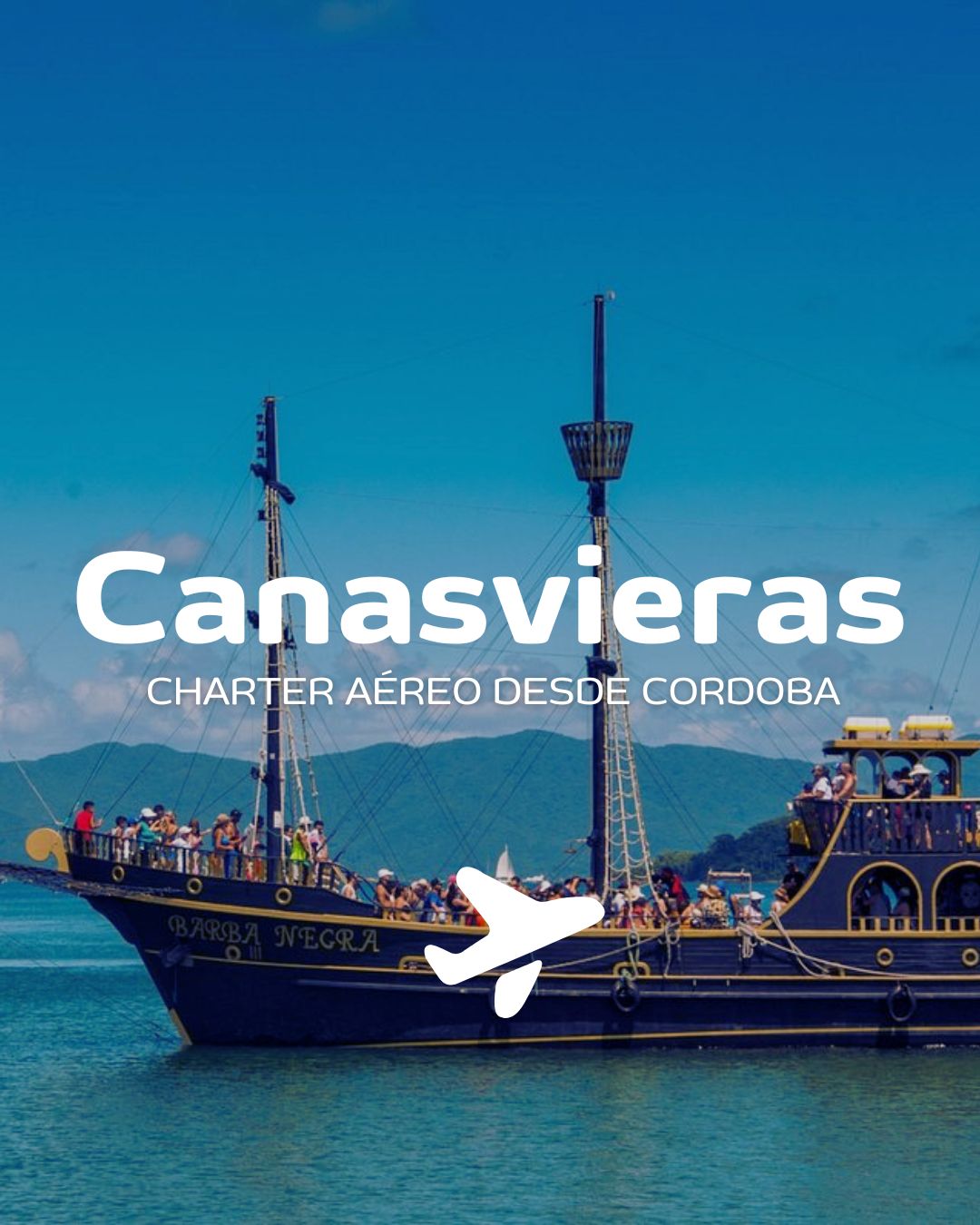CANASVIERAS EN  CHARTER AEREO